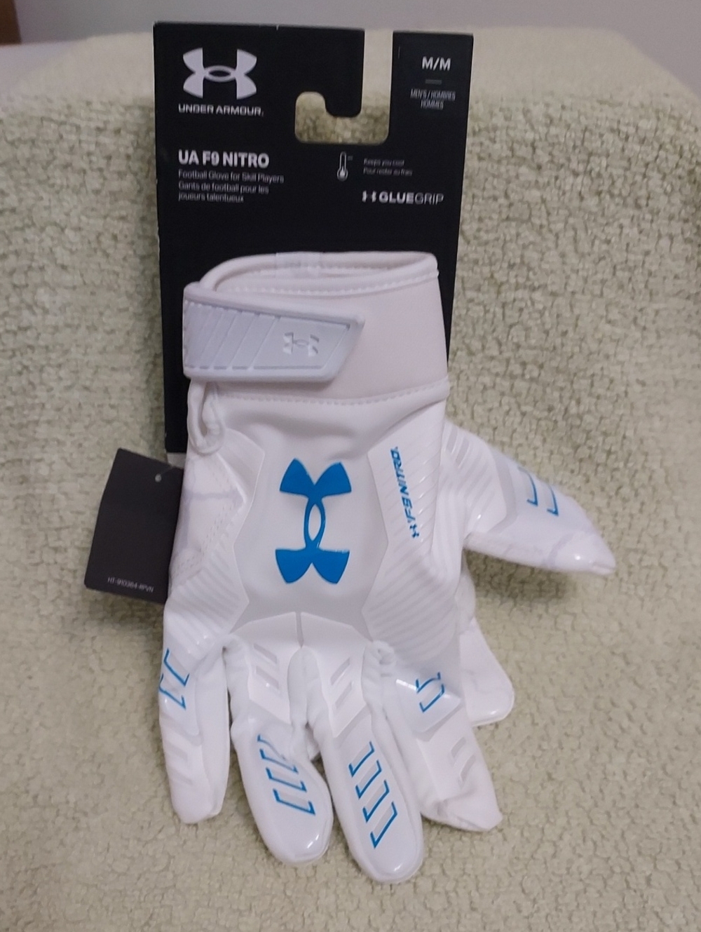 Mens Under Armour Football Gloves
